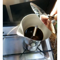 Basic Nature Kaffee Equipment|Campingtöpfe Und Campinggeschirr^ESPRESSO MAKER EDELSTAHL - Kaffeepresse