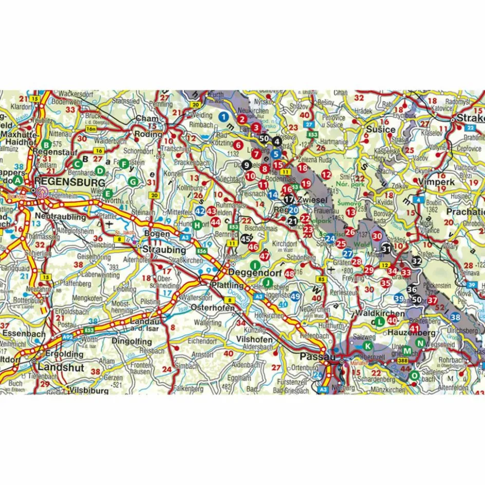 Wintersportführer^BAYERISCHER WALD MIT ANGRENZENDEM BÖHMER