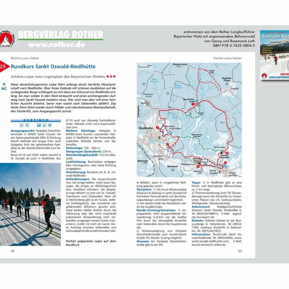 Wintersportführer^BAYERISCHER WALD MIT ANGRENZENDEM BÖHMER