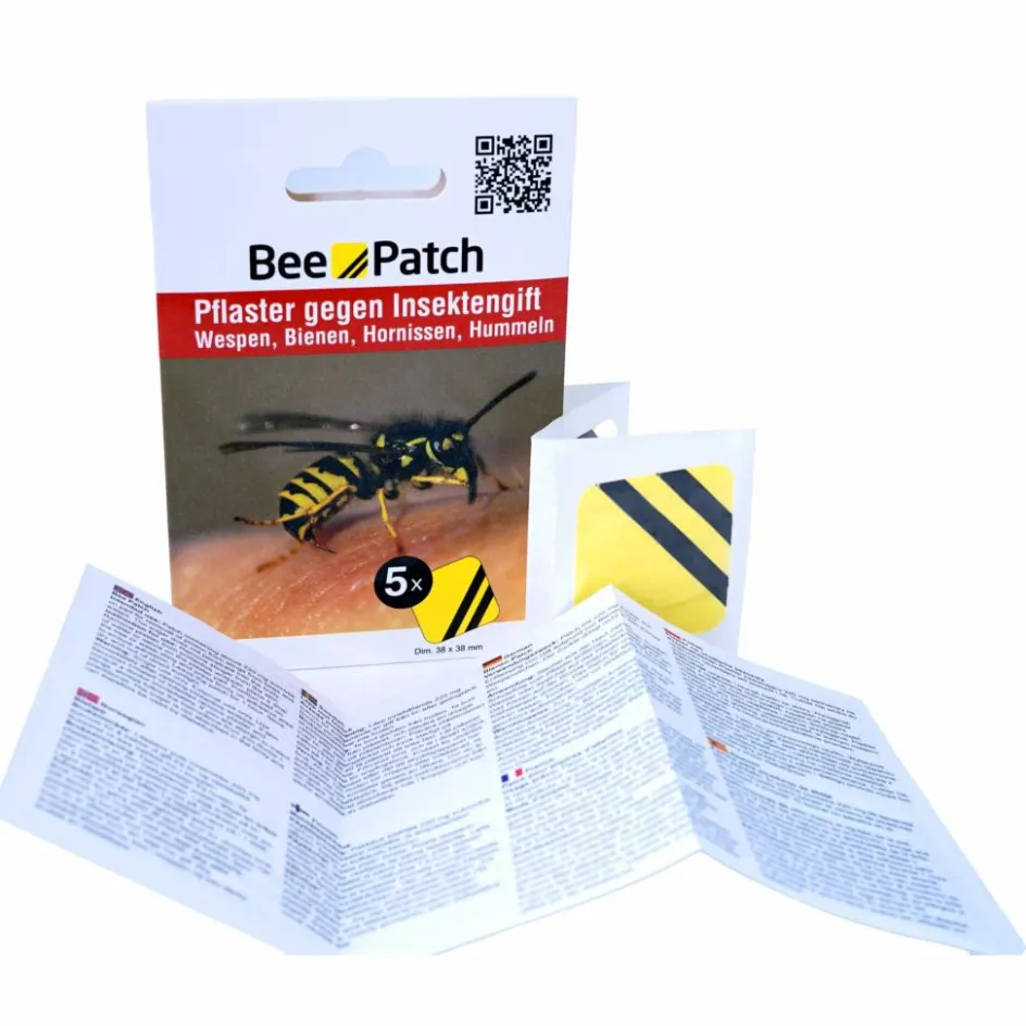 Bee-Patch Insektenschutzmittel|Erste-Hilfe-Ausrüstung^PLASTER FOR STINGS OF BEES AND WASPS - Pflaster