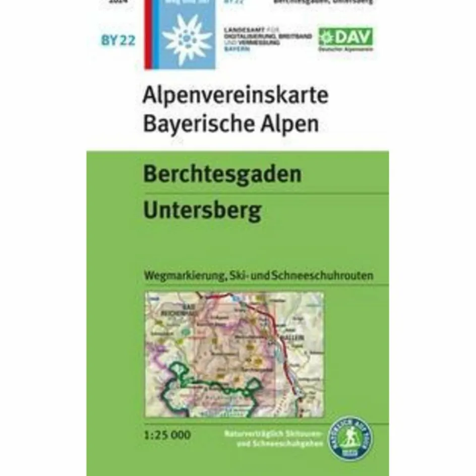 Sale BERCHTESGADEN, UNTERSBERG Wanderkarten Und Winterkarten|Wanderkarten Und Winterkarten