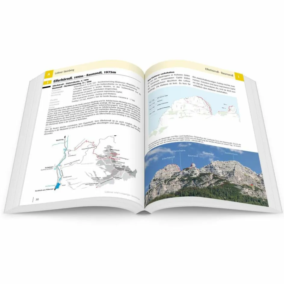 Outlet BERGFÜHRER LOFERER UND LEOGANGER STEINBERGE - Kletterführer Sportklettern: Kletterführer, Training Und Techniken