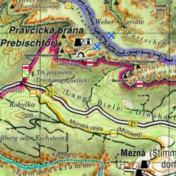 Hot BÖHMISCHE SCHWEIZ - Wanderkarte Wanderkarten Und Winterkarten|Wanderkarten Und Winterkarten