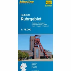 Fahrradkarten|Fahrradkarten^BIKELINE RADKARTE RUHRGEBIET 1 : 75 000 - Fahrradkarte