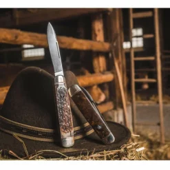 Böker Manufaktur Solingen Klappmesser^CATTLE KNIFE MASERBIRKE - Klappmesser