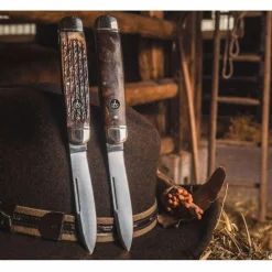 Böker Manufaktur Solingen Klappmesser^CATTLE KNIFE MASERBIRKE - Klappmesser