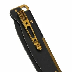 New ATLAS BLACK STONEWASH BRASS - Klappmesser Klappmesser