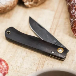 New RUSTICUS MEDIUM ALL BLACK - Taschenmesser Klappmesser