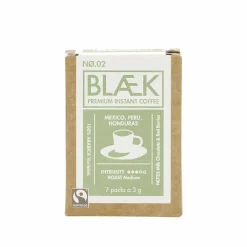 Blaek Coffee Verpflegung|Kaffee Equipment^BLAEK PREMIUM INSTANT KAFFEE NO.2 - MEDIUM ROAST - BOX - Kaffee
