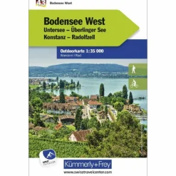 Fahrradkarten|Wanderkarten Und Winterkarten^BODENSEE WEST NR. 43 OUTDOORKARTE DEUTSCHLAND 1:35 000 - Karte