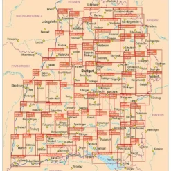 Wanderkarten Und Winterkarten|Wanderkarten Und Winterkarten^BOPFINGEN - DINKELSBÜHL, NÖRDLINGEN. WANDERKARTE 1:25.000