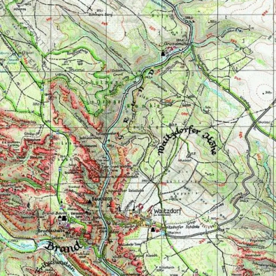 Sale BRAND/HOHNSTEIN - Wanderkarte Wanderkarten Und Winterkarten|Wanderkarten Und Winterkarten
