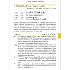 Wanderführer^BRETAGNE: ZÖLLNERPFAD GR 34 VON LE FAOU BIS AUDIERNE - Wanderführer