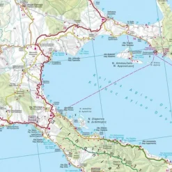 Straßenkarten|Straßenkarten^CHALKIDIKI - THASOS - OLYMP, STRAßEN- UND FREIZEITKARTE - Straßenkarte