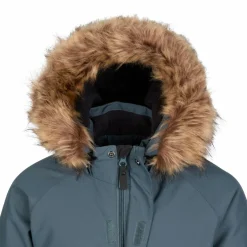 Kinder Color Kids Kinderoveralls^COVERALL W. CONTRAST & FUR Kinder - Schneeanzug