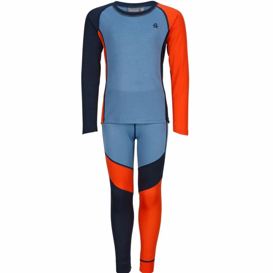 Kinder Color Kids Kinder Funktionsunterwäsche^SKI UNDERWEAR - COLORBLOCK Kinder - Funktionsunterwäsche