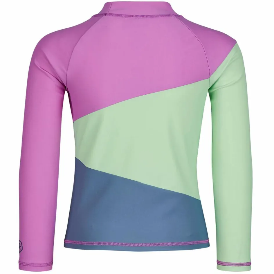 Sale T-SHIRT L/S COLORBLOCK Kinder - Funktionsshirt Kinder Kinder Bademode