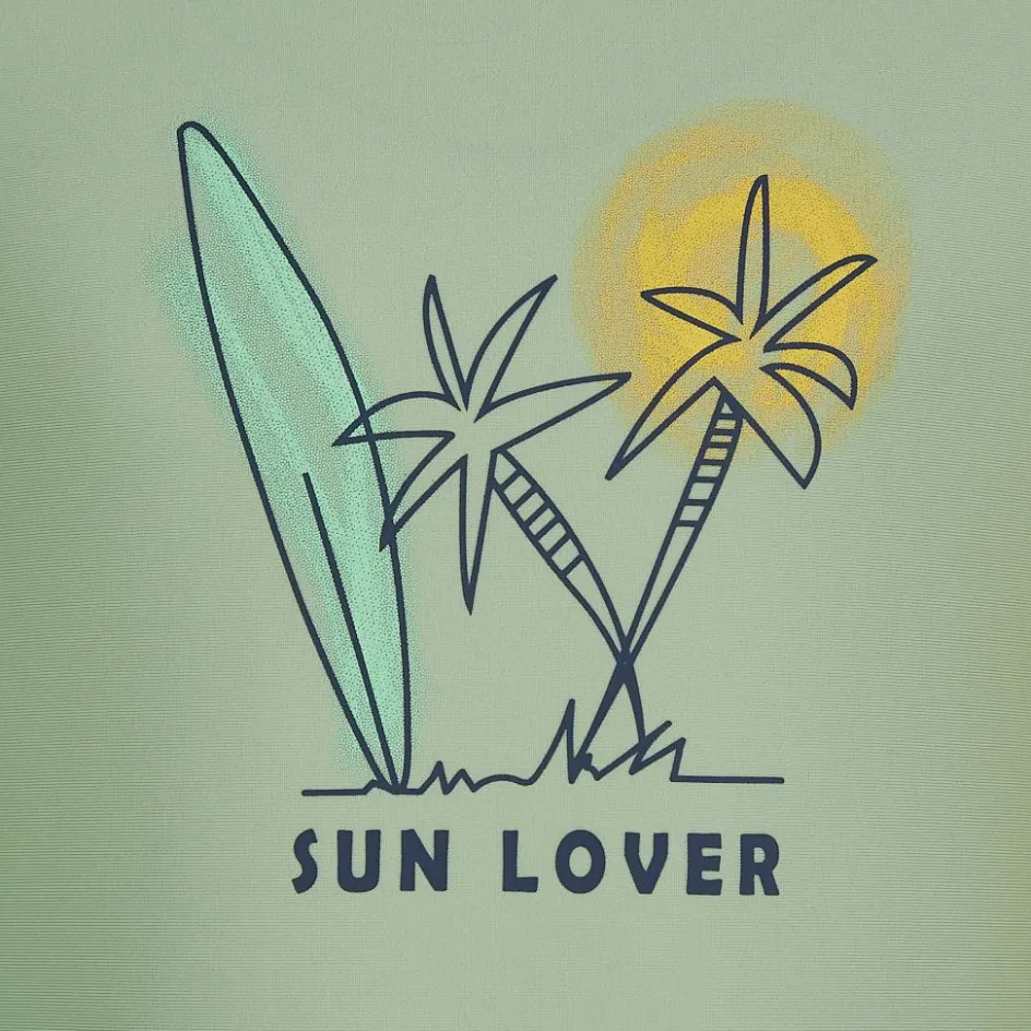 Sale T-SHIRT L/S W. CHEST PRINT Kinder - Funktionsshirt Kinder Kinder Bademode