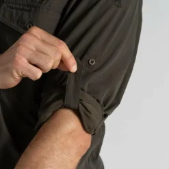 Outlet KIWI LONG SLEEVED SHIRT Herren - Outdoor Hemd Herren Hemden