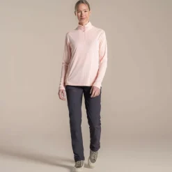 New NOSILIFE SOLARSHIELD+ HALF ZIP TOP Damen - UV-Schutz Bekleidung Damen Shirts Und Tops