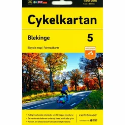 Fahrradkarten|Fahrradkarten^CYKELKARTAN BLAD 5 BLEKINGE 1:90000 - Fahrradkarte