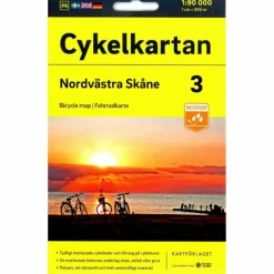 Best CYKELKARTAN BLAD 3 NORDVÄSTRA SKÅNE 1:90000 - Fahrradkarte Fahrradkarten|Fahrradkarten