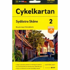 Discount CYKELKARTAN BLAD 2 SYDÖSTRA SKÅNE 1:90000 - Fahrradkarte Fahrradkarten|Fahrradkarten