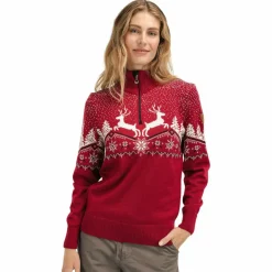 Outlet DALE CHRISTMAS FEM SWEATER Damen - Wollpullover Damen Pullover Und Fleecepullover
