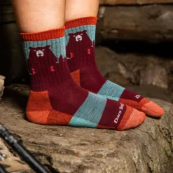 Sale BEAR TOWN MICRO CREW LIGHTWEIGHT WITH CUSHION Damen - Wandersocken Damen Socken