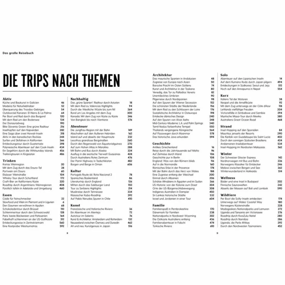 Online DAS GROßE REISEBUCH - Reiseführer Bildbände|Reiseführer Weltweit
