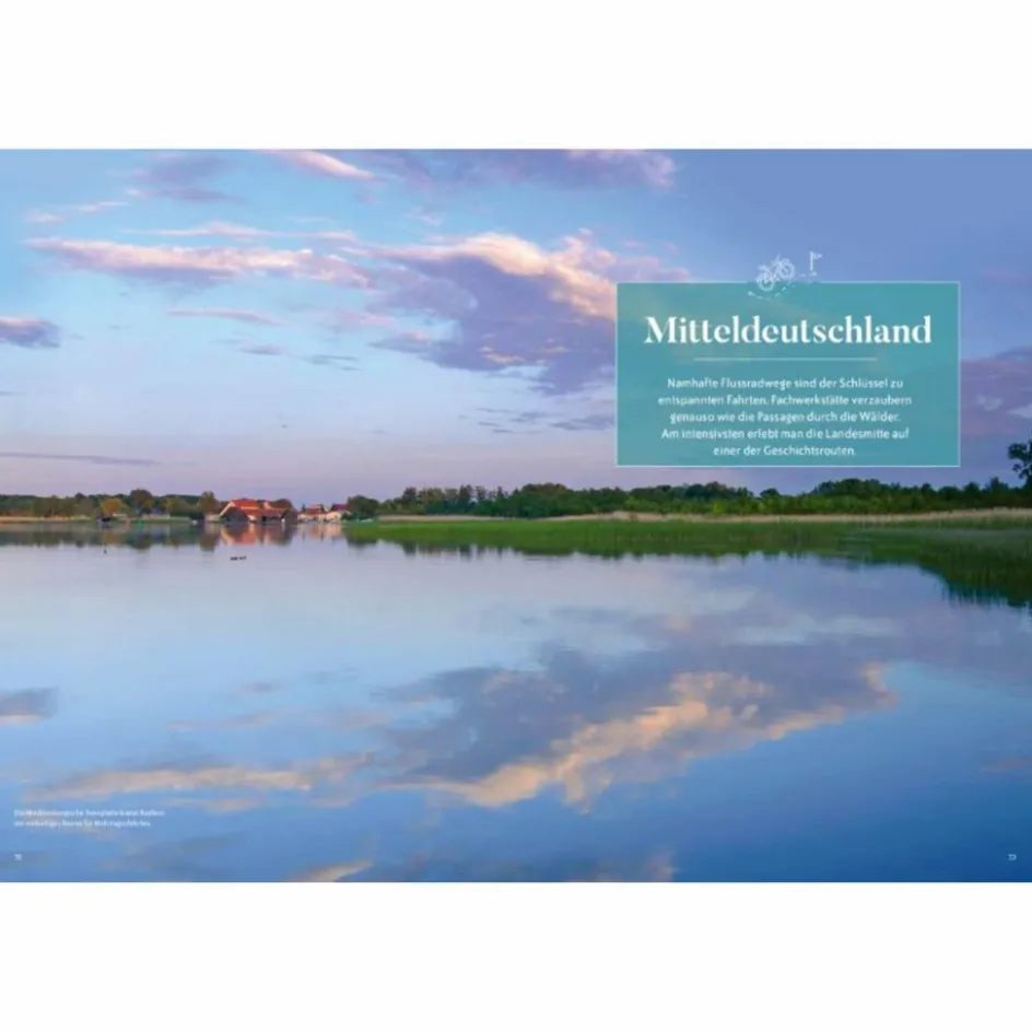 Radwanderführer Und Mountainbikeführer^DAS RADREISEBUCH DEUTSCHLAND - Radwanderführer