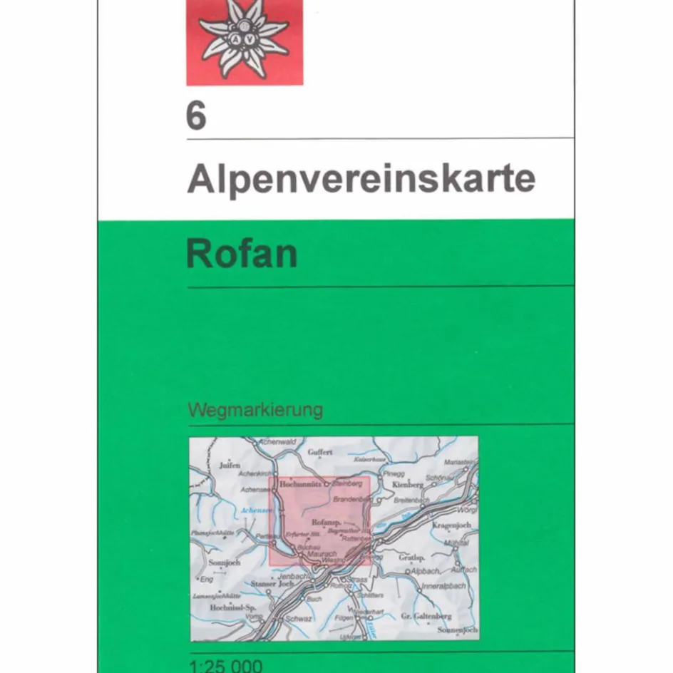 Sale DAV 6 ROFAN - Wanderkarte Wanderkarten Und Winterkarten|Wanderkarten Und Winterkarten