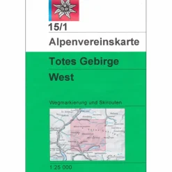 Sale DAV 15/1 TOTES GEBIRGE WEST 1:25T - Wanderkarte Wanderkarten Und Winterkarten|Wanderkarten Und Winterkarten