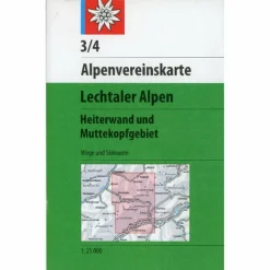 Wanderkarten Und Winterkarten|Wanderkarten Und Winterkarten^DAV ALPENVEREINSKARTE 03/4 LECHTALER ALPEN HEITERWAND