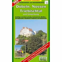 Fahrradkarten|Wanderkarten Und Winterkarten^DÖBELN, NOSSEN, TRIEBISCHTAL UND UMGEBUN - Wanderkarte