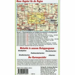 Fahrradkarten|Wanderkarten Und Winterkarten^DÖBELN, NOSSEN, TRIEBISCHTAL UND UMGEBUN - Wanderkarte