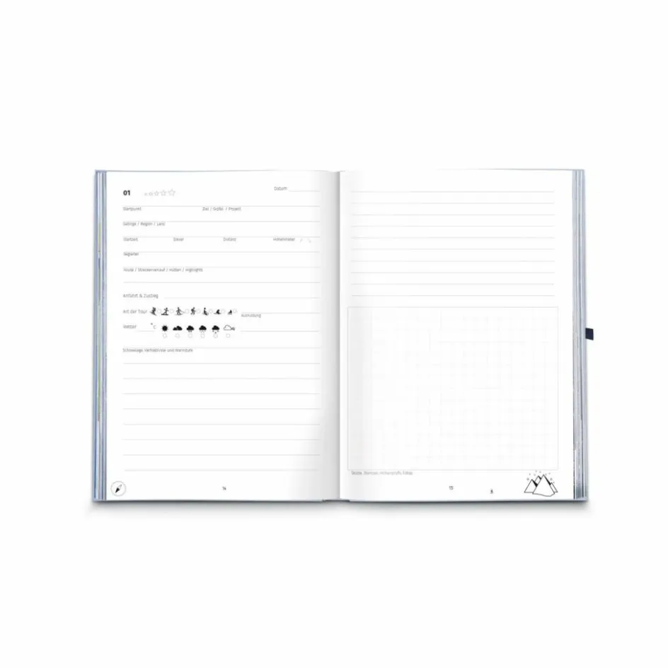 New DEIN AUGENBLICK TOURENBUCH - Notizbuch Schreibwaren|Wintersportführer