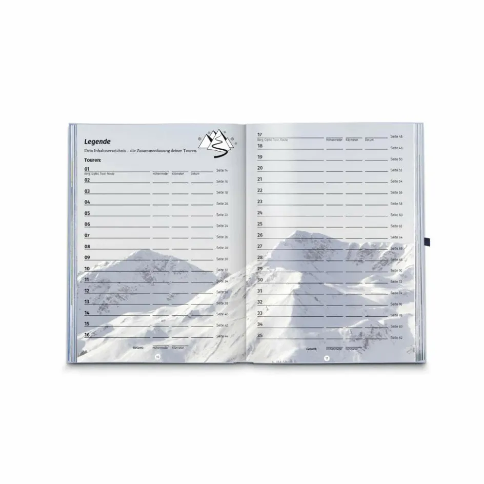New DEIN AUGENBLICK TOURENBUCH - Notizbuch Schreibwaren|Wintersportführer
