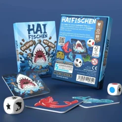 Kinder Denkriesen Kinderreisespiele Und Spielzeug^- HAIFISCHEN - 'EIN SPIEL MIT BISS' - Reisespiel
