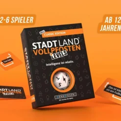 Kinder Denkriesen Reisespiele|Kinderreisespiele Und Spielzeug^STADT LAND VOLLPFOSTEN - LEVELS - CLASSIC EDITION - 'INTELLI - Reisespiel