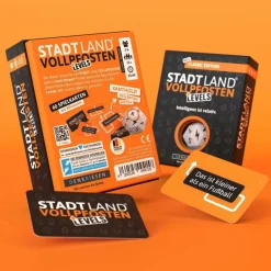 Kinder Denkriesen Reisespiele|Kinderreisespiele Und Spielzeug^STADT LAND VOLLPFOSTEN - LEVELS - CLASSIC EDITION - 'INTELLI - Reisespiel