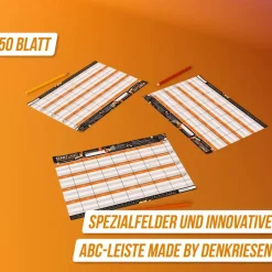 Kinder Denkriesen Reisespiele|Kinderreisespiele Und Spielzeug^STADT LAND VOLLPFOSTEN - CLASSIC EDITION - 'INTELLIGENZ IST - Reisespiel