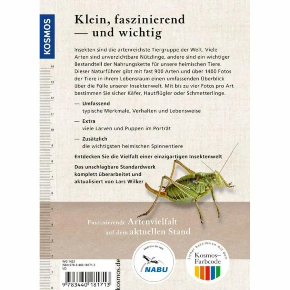 Best DER KOSMOS INSEKTENFÜHRER - Sachbuch Tiere, Pflanzen Und Garten