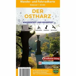 Fahrradkarten|Wanderkarten Und Winterkarten^DER OSTHARZ WANDER- UND FAHRRADKARTE 1 : 30.000 - Wanderkarte
