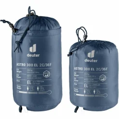 Deuter Daunenschlafsäcke|Sommerschlafsäcke^ASTRO 300 EL +2C/36F - Daunenschlafsack