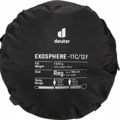 Outlet EXOSPHERE -11C/12F - Kunstfaserschlafsack Kunstfaserschlafsäcke|3-Jahreszeiten-Schlafsäcke