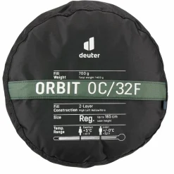 Deuter Kunstfaserschlafsäcke|3-Jahreszeiten-Schlafsäcke^ORBIT 0C/32F - Kunstfaserschlafsack