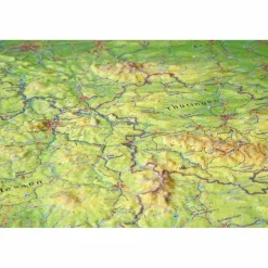 Discount DEUTSCHLAND 1 : 1 200 000 MIT RAHMEN - Poster Wandkarten Und Poster