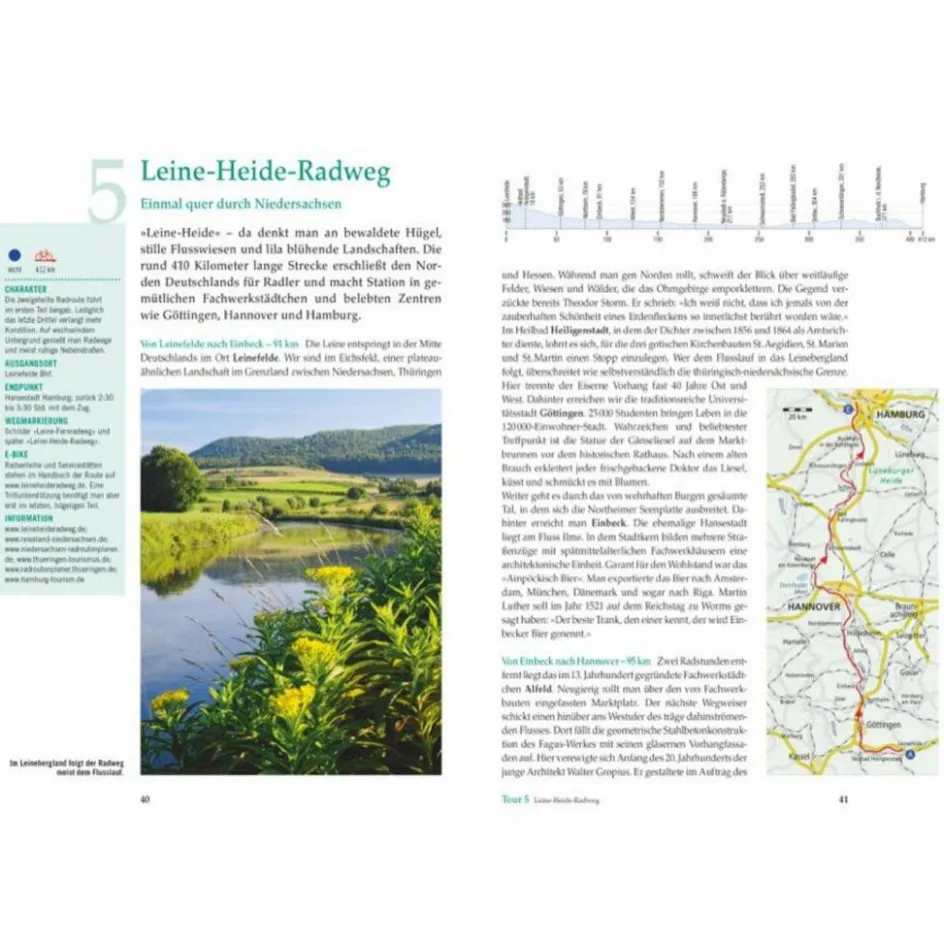 Radwanderführer Und Mountainbikeführer^DEUTSCHLANDS SCHÖNSTE FLUSSRADWEGE - Radwanderführer