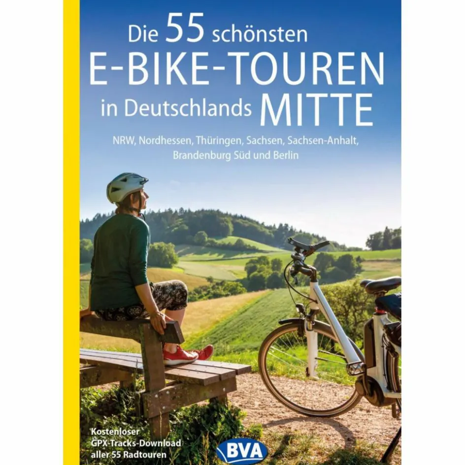 Clearance DIE 55 SCHÖNSTEN E-BIKE-TOUREN IN DEUTSCHLANDS MITTE - Radwanderführer Radwanderführer Und Mountainbikeführer